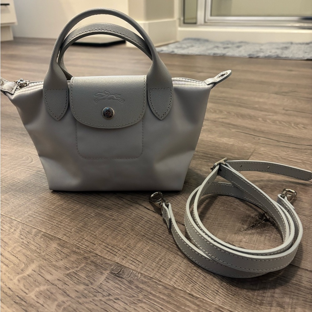 Longchamp Gray Crossbody Bag